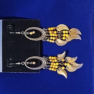 Dream catcher earrings